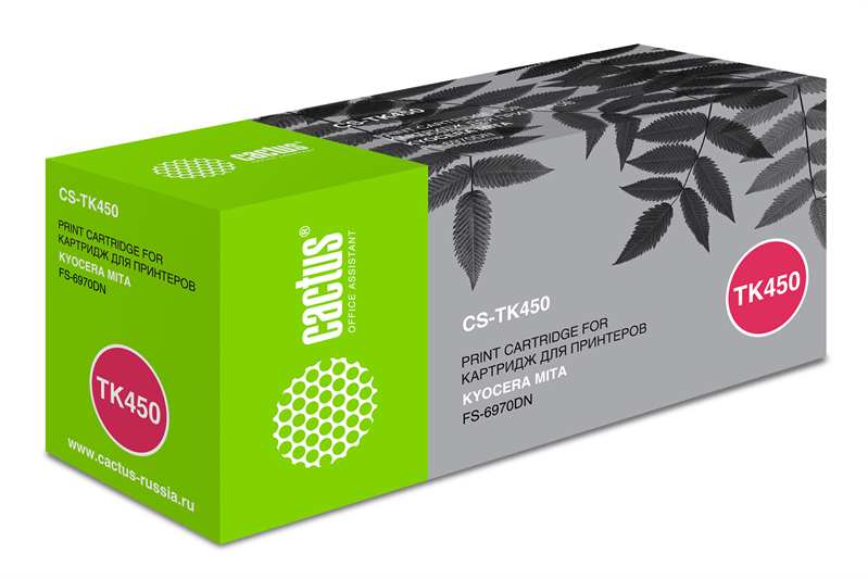 Cactus CS-TK450 TK-450 черный (15000стр.) для Kyocera Mita FS-6970DN