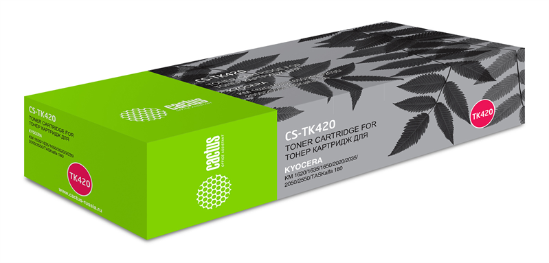 Cactus CS-TK420 TK-420 черный (15000стр.) для Kyocera Mita KM 2550/ KM 2550S