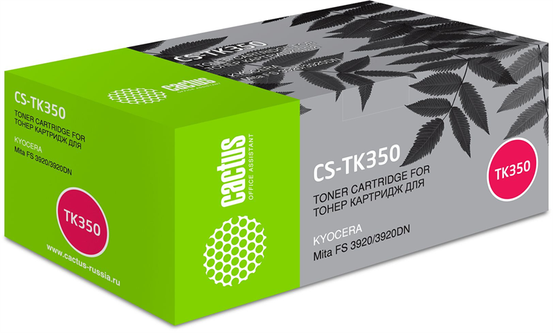 Cactus CS-TK350 TK-350 черный (15000стр.) для Kyocera Mita FS 3920/3920DN