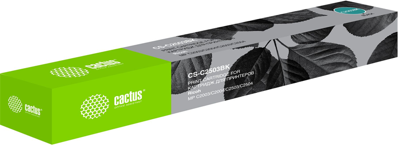 Cactus CS-C2503BK 841925 черный (15000стр.) для Ricoh Aficio MP C2003SP/MP C2004ASP/MP C2011SP