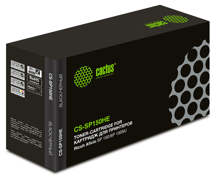 Cactus CS-SP150HE 408010 черный (1500стр.) для Ricoh Aficio SP 150/SP 150SU