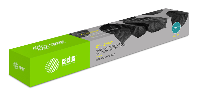 Cactus CS-C3503Y 841818 желтый (18000стр.) для Ricoh MP C3503