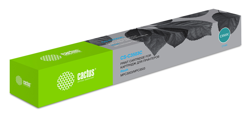 Cactus CS-C3503C 841820 голубой (18000стр.) для Ricoh MP C3503