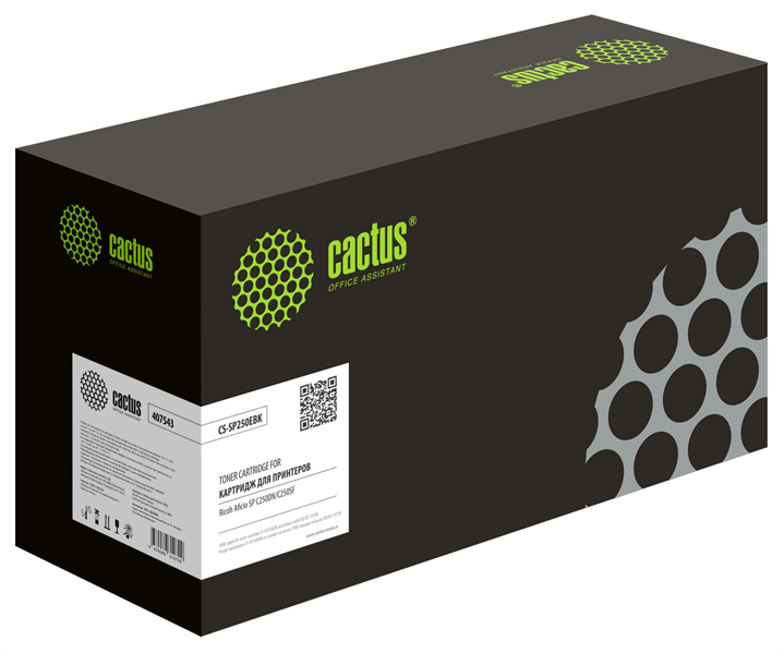 Cactus CS-SP250EBK 407543 черный (2000стр.) для Ricoh Aficio SP C261SFNw