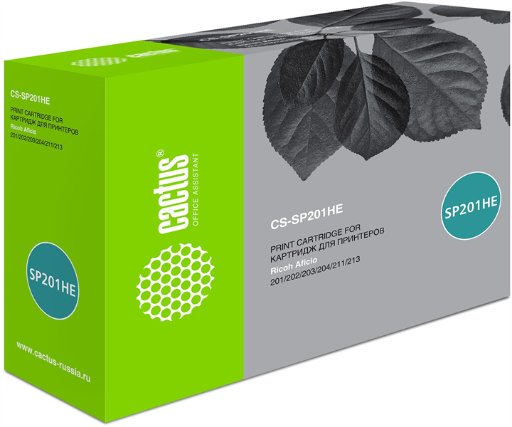 Cactus CS-SP201HE 407254 черный (2600стр.) для Ricoh SP 201/203/211/213