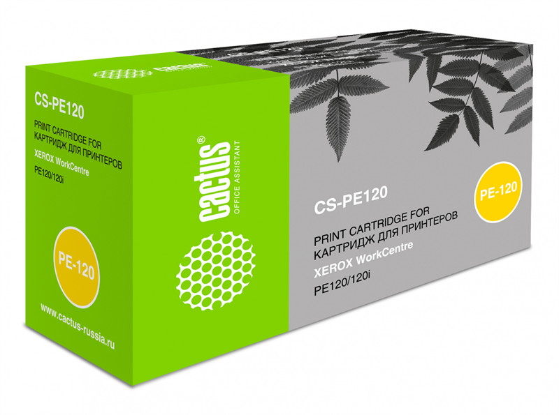 Cactus CS-PE120 013R00606 черный (5000стр.) для Xerox WorkCentre pe120/pe120i