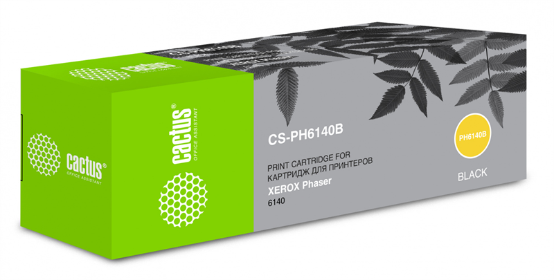 Cactus CS-PH6140B 106R01484 черный (2600стр.) для Xerox Phaser 6140