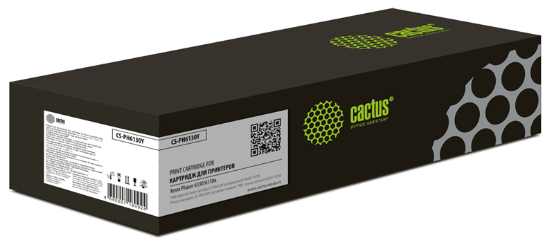 Cactus CS-PH6130Y 106R01284 желтый (1900стр.) для Xerox Phaser 6130/6130n