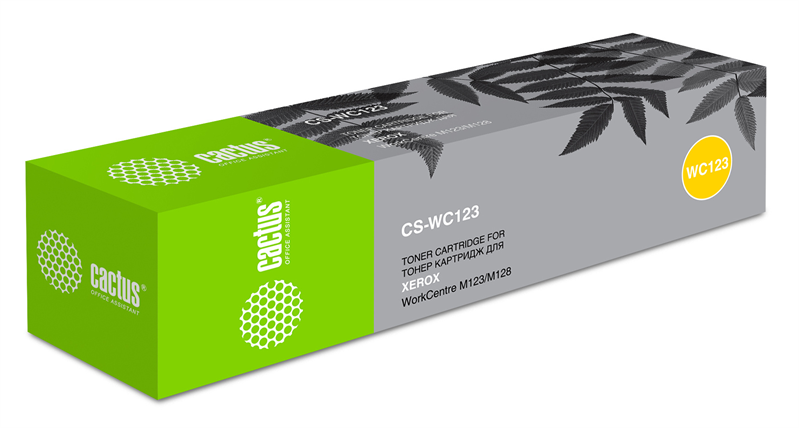 Cactus CS-WC123 006R01182 черный (30000стр.) для Xerox WC 133/M123/M128/Pro123