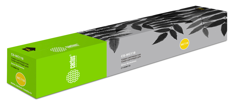 Cactus CS-WC118 006R01179 черный (11000стр.) для Xerox WorkCentre C118/M118