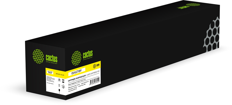 Cactus CS-VLC7120Y 006R01831 желтый (16500стр.) для Xerox VersaLink C7120/C7125/C7130