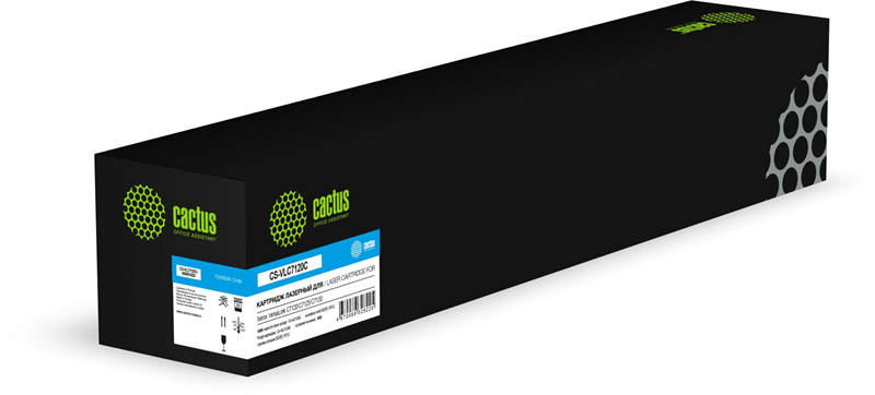 Cactus CS-VLC7120C 006R01829 голубой (16500стр.) для Xerox VersaLink C7120/C7125/C7130