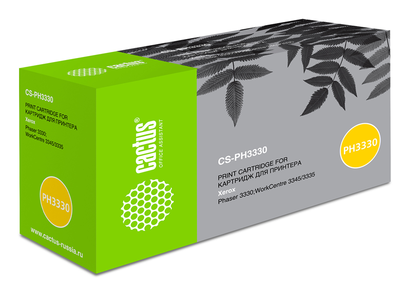 Cactus CS-PH3330 106R03621 черный (8500стр.) для Xerox Phaser 3330/WC 3335