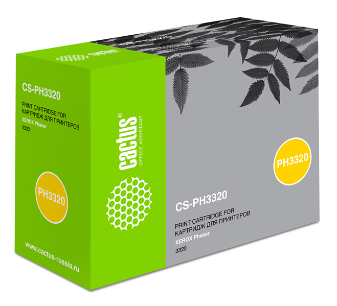 Cactus CS-PH3320 106R02304 черный (5000стр.) для Xerox Phaser 3320