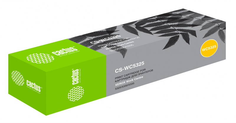 Cactus CS-WC5325 006R01160 черный (30000стр.) для Xerox WorkCentre 5325/5330/5335
