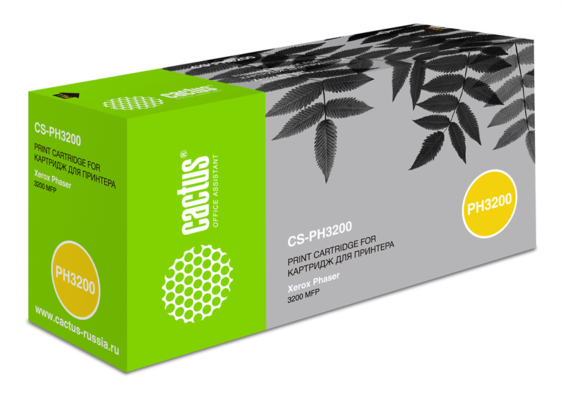 Cactus CS-PH3200 113R00730 черный (3000стр.) для Xerox Phaser 3200/3200mfp/3200mfpb