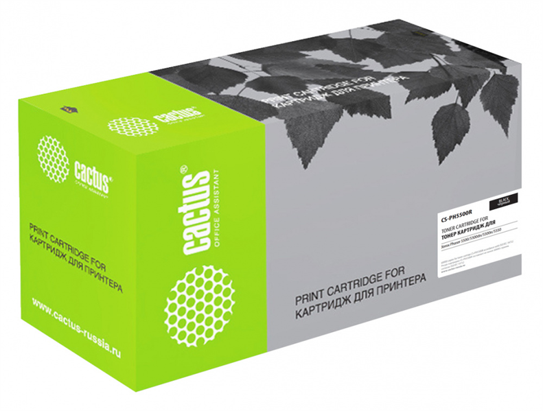 Cactus CS-PH5500R 113R00670 черный ч/б:60000стр. для Phaser 5500/5500dn/5500n/5550 Xerox