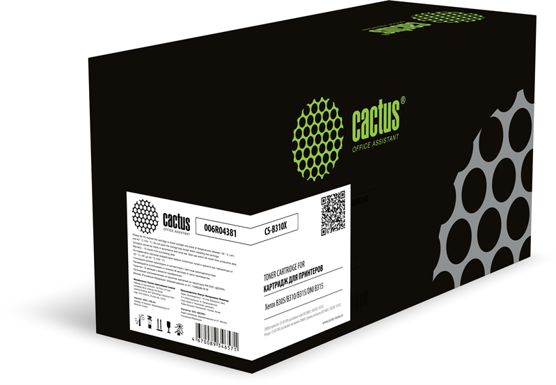 Cactus CS-B310X 006R04381 черный (20000стр.) для Xerox B305/B310/B315/DNI B315
