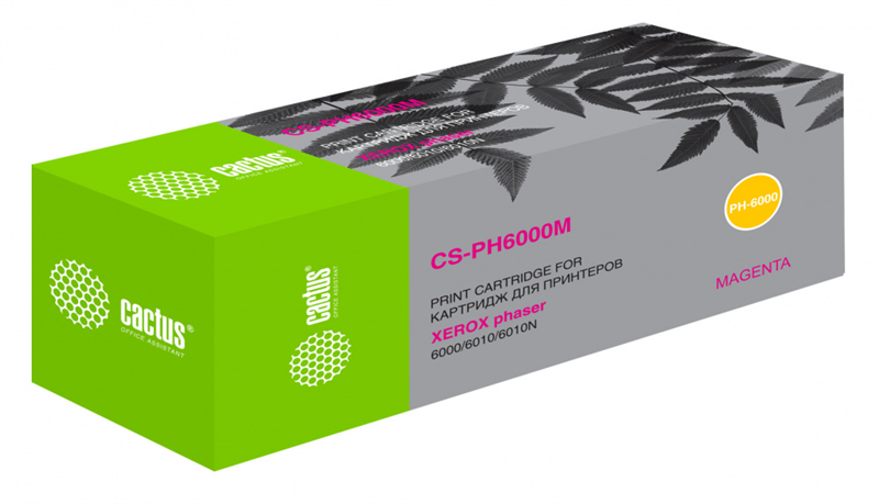 Cactus CS-PH6000M 106R01632 пурпурный (1000стр.) для Xerox Phaser 6000/6010