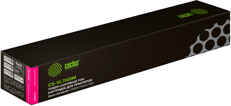 Cactus CS-VL7020M 106R03747 пурпурный (16500стр.) для Xerox VersaLink C7020/C7025/C7030