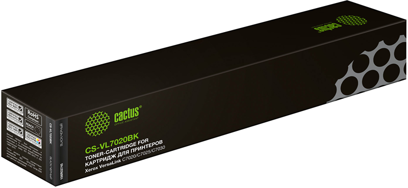 Cactus CS-VL7020BK 106R03745 черный (23600стр.) для Xerox VersaLink C7020/C7025/C7030