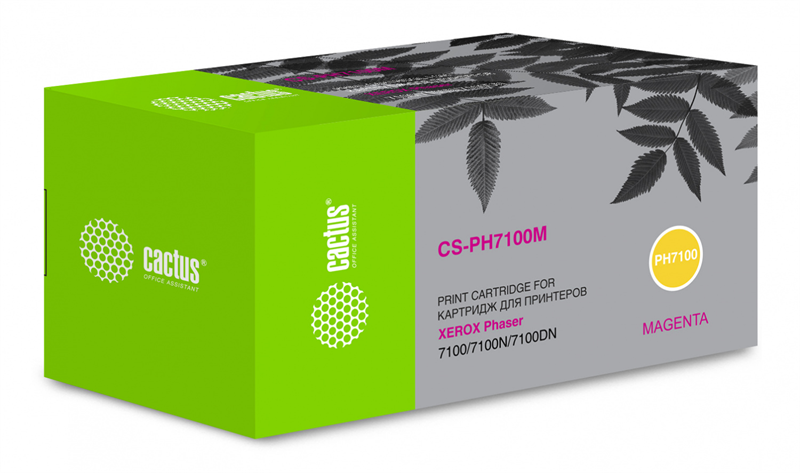 Cactus CS-PH7100M 106R02607 пурпурный (4500стр.) для Xerox Phaser 7100/7100N/7100D