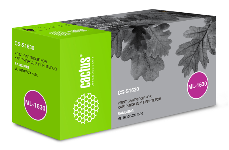 Cactus CS-S1630 ML-D1630A черный (2000стр.) для Samsung ML1630/1630W/SCX4500