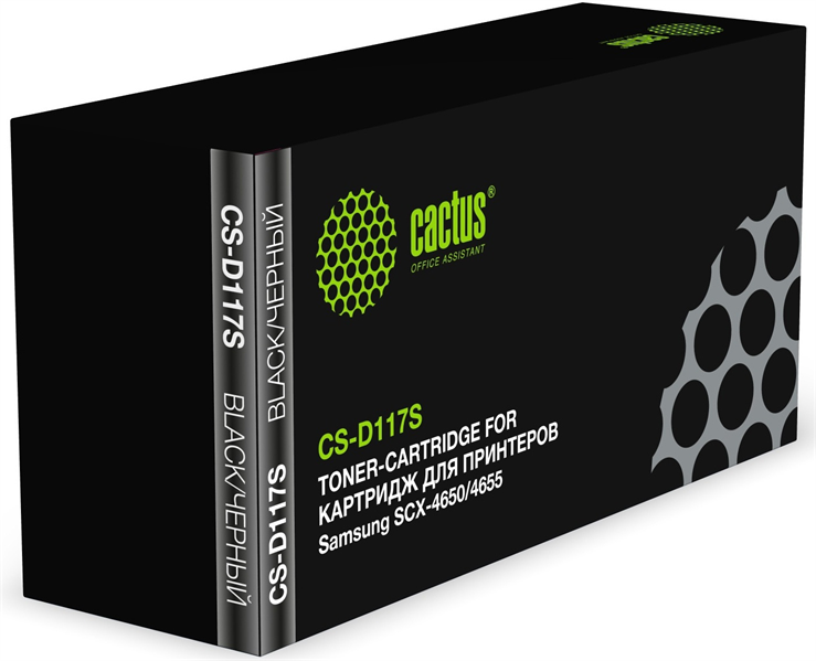Cactus CS-D117S MLT-D117S черный (2500стр.) для Samsung SCX-4650/4655