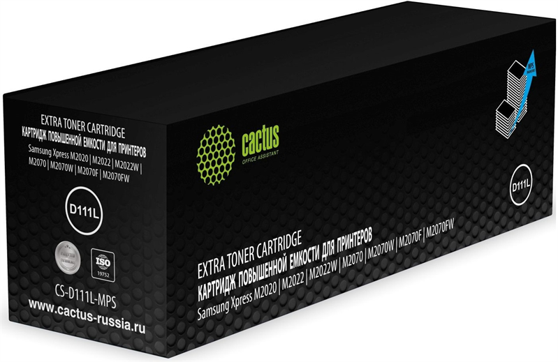 Cactus CS-D111L-MPS черный (3000стр.) для Samsung Xpress M2022, M2020, M2021, M2020W, M2070, M2070FW, M2071 , M2071FH, M2021W, M2022W, M2070F, M2070W, M2071F