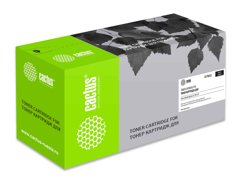Cactus CS-TN323 TN-323 черный (23000стр.) для Konica Minolta bizhub 227/287/367