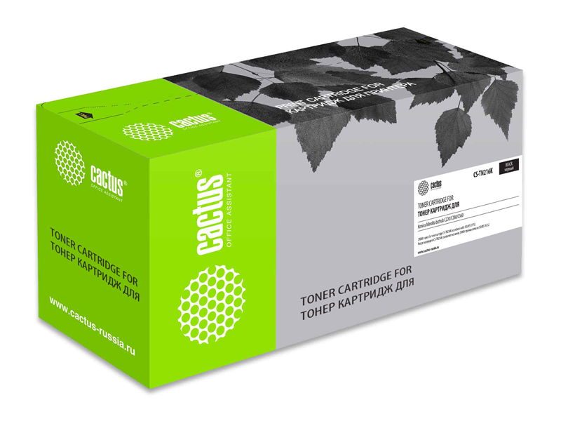 Cactus CS-TN216K TN-216K черный (29000стр.) для Konica Minolta bizhub C220/C280/C360