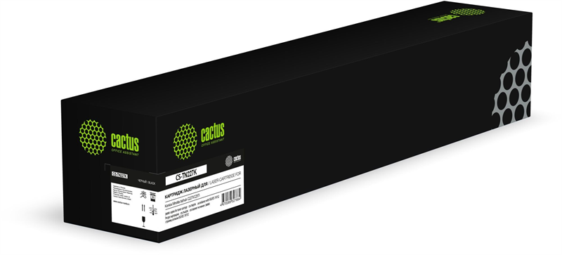 Cactus CS-TN227K TN-227K черный (24000стр.) для Konica Minolta bizhub C227i/C257i