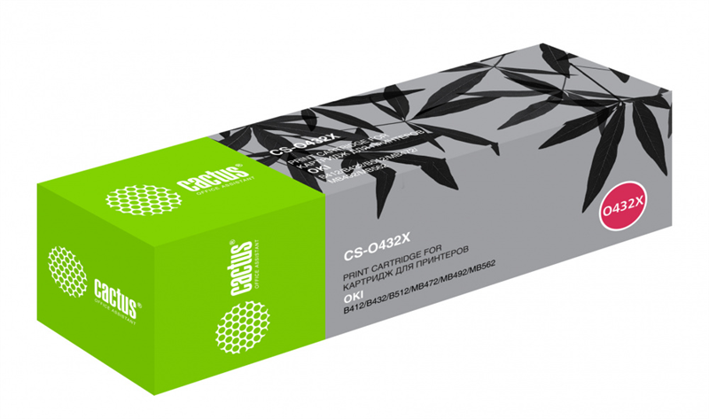 Cactus CS-O432X 45807120 черный (7000стр.) для Oki B432/MB492