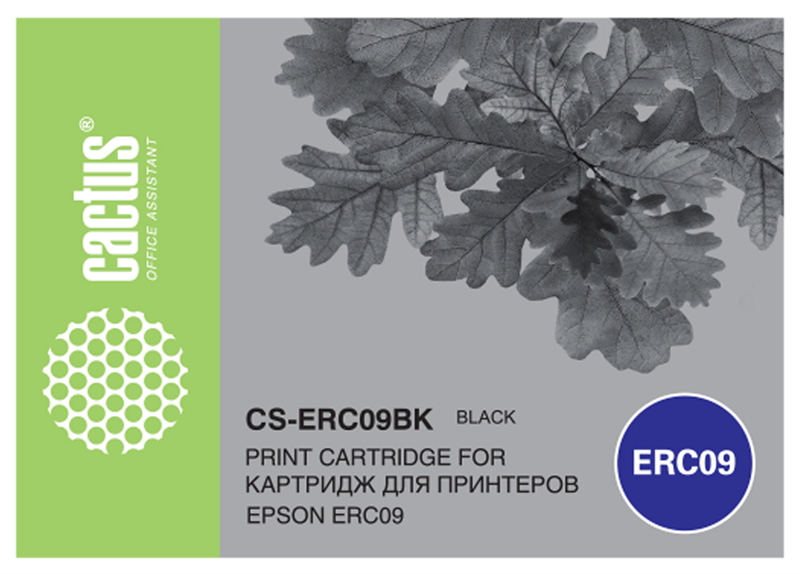 Cactus CS-ERC09BK черный для Epson ERC09