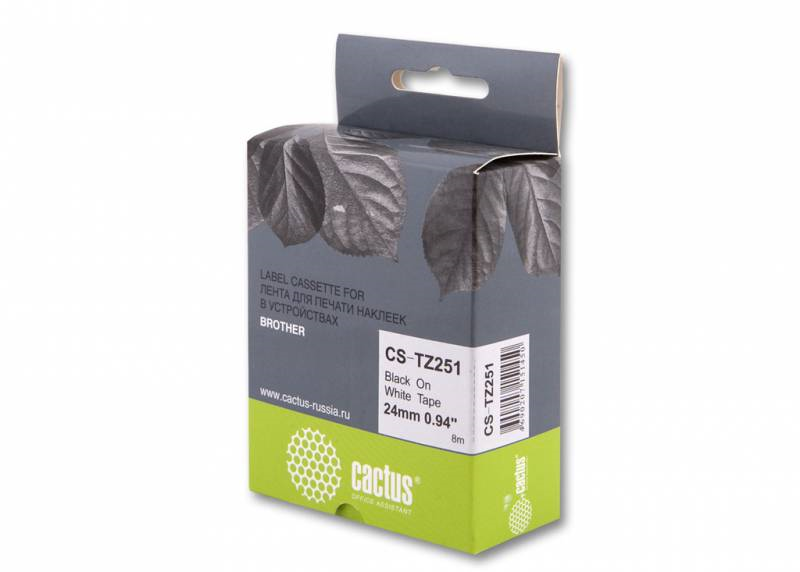 Cactus CS-TZ251 TZe-251 черный для Brother 1010/1280/1280VP/2700VP