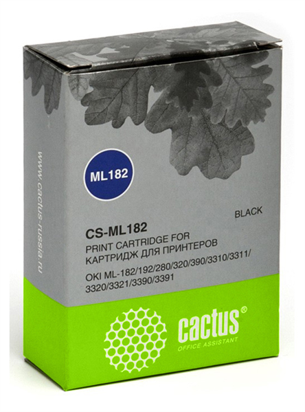 Cactus CS-ML182 черный для Oki ML-182/192/280/320/390