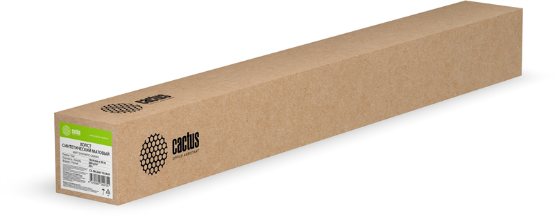 Cactus CS-MC260-152430 A0+ 1524мм-30м/260г/м2/белый матовое синтетика для струйной печати втулка:50.8мм (2")