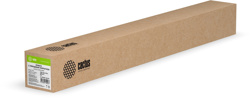 Cactus CS-PG200-106730 42"(A0+) 1067мм-30м/200г/м2/белый глянцевое универсальная (с покрытием)