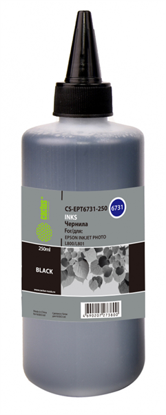 Cactus CS-EPT6731-250 T6731 черный 250мл для Epson L800/L810/L850/L1800