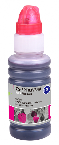 Cactus CS-EPT03V34A 101M пурпурный 70мл для Epson L4150/L4160/L6160/L6170
